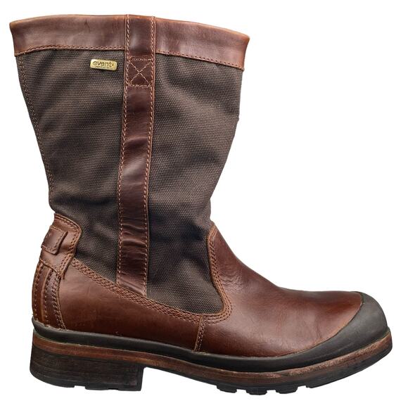 UGG Mens Che Corbitt Brown Leather Waterproof Boot Size US 10 - Picture 1 of 11